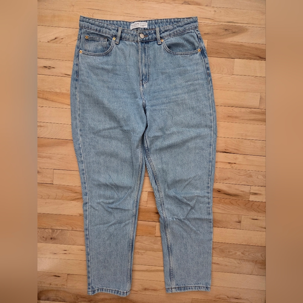 Primark Light Blue Women's Straight Leg Jeans